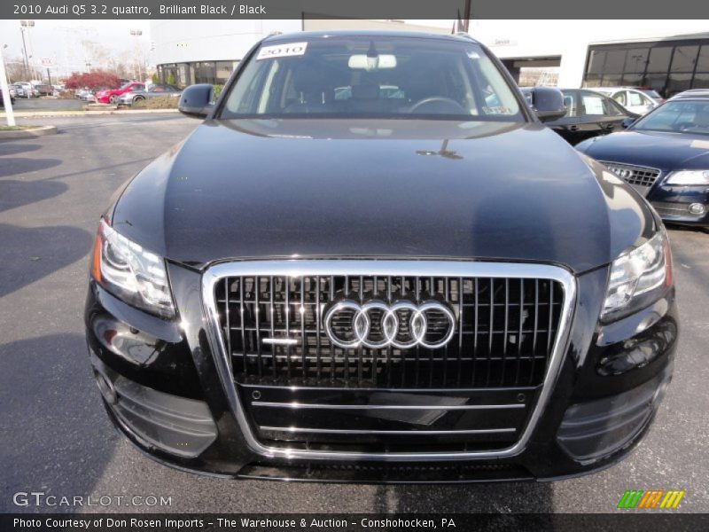 Brilliant Black / Black 2010 Audi Q5 3.2 quattro