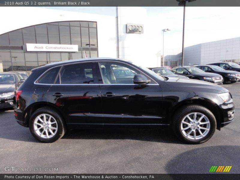 Brilliant Black / Black 2010 Audi Q5 3.2 quattro