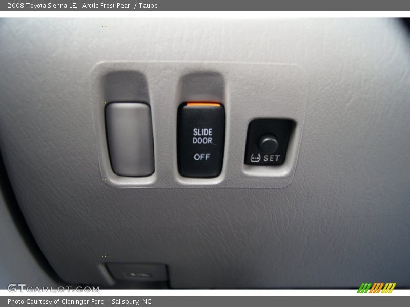 Arctic Frost Pearl / Taupe 2008 Toyota Sienna LE