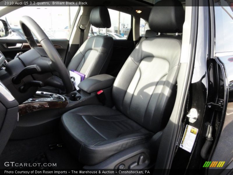 Brilliant Black / Black 2010 Audi Q5 3.2 quattro