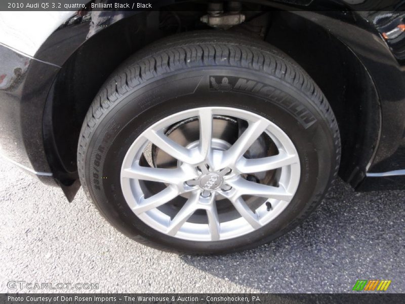 Brilliant Black / Black 2010 Audi Q5 3.2 quattro