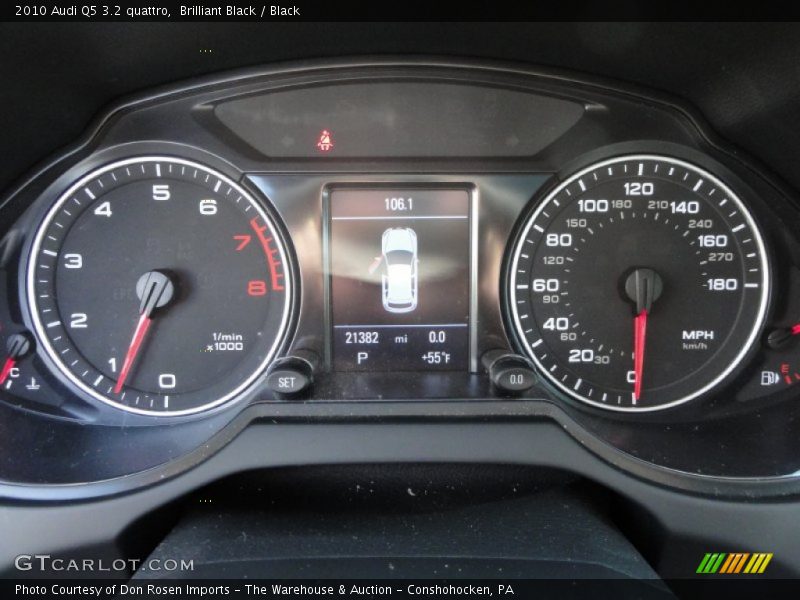 Brilliant Black / Black 2010 Audi Q5 3.2 quattro