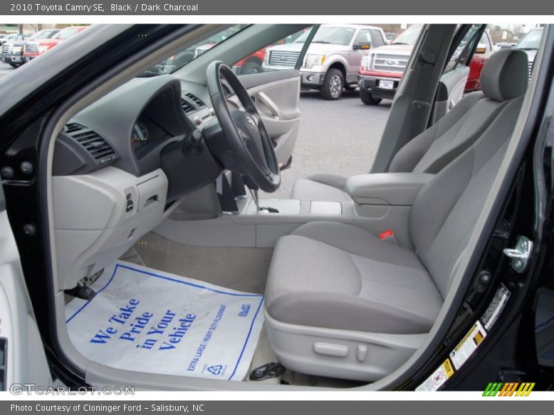 Black / Dark Charcoal 2010 Toyota Camry SE