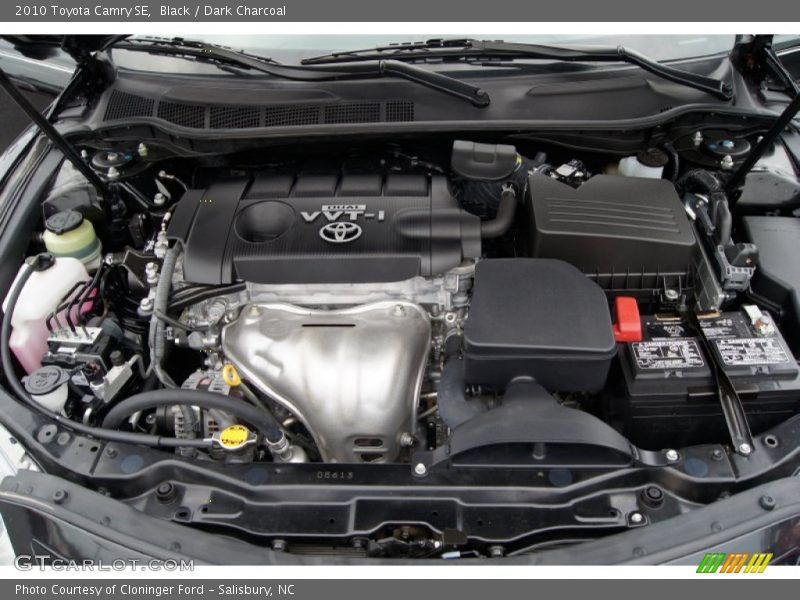 Black / Dark Charcoal 2010 Toyota Camry SE