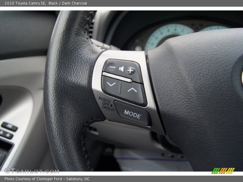 Black / Dark Charcoal 2010 Toyota Camry SE