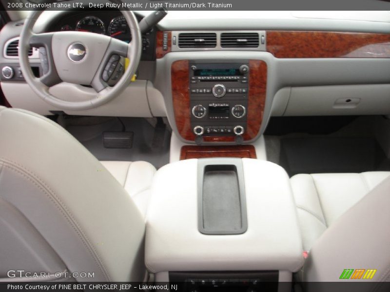 Deep Ruby Metallic / Light Titanium/Dark Titanium 2008 Chevrolet Tahoe LTZ