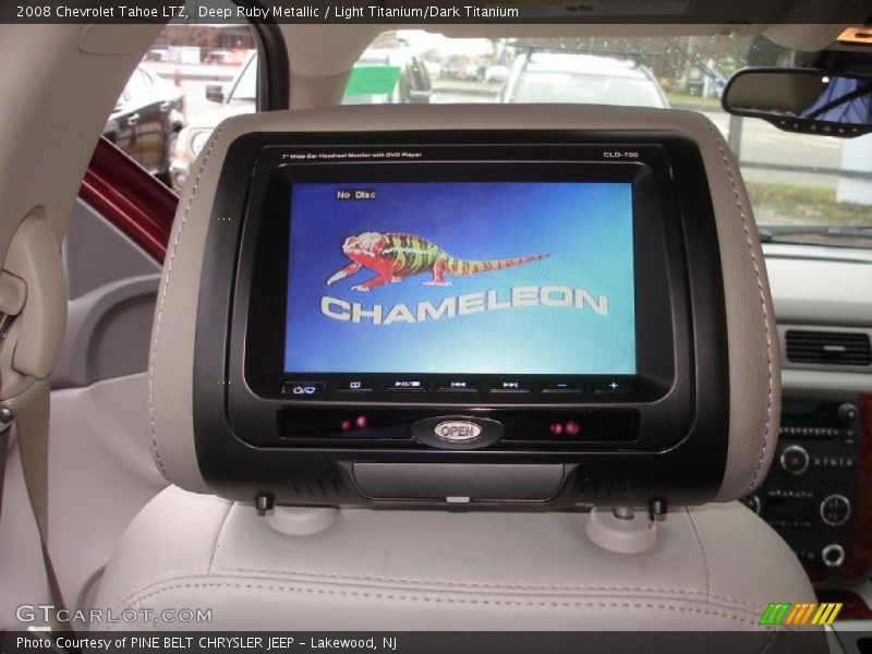 Deep Ruby Metallic / Light Titanium/Dark Titanium 2008 Chevrolet Tahoe LTZ