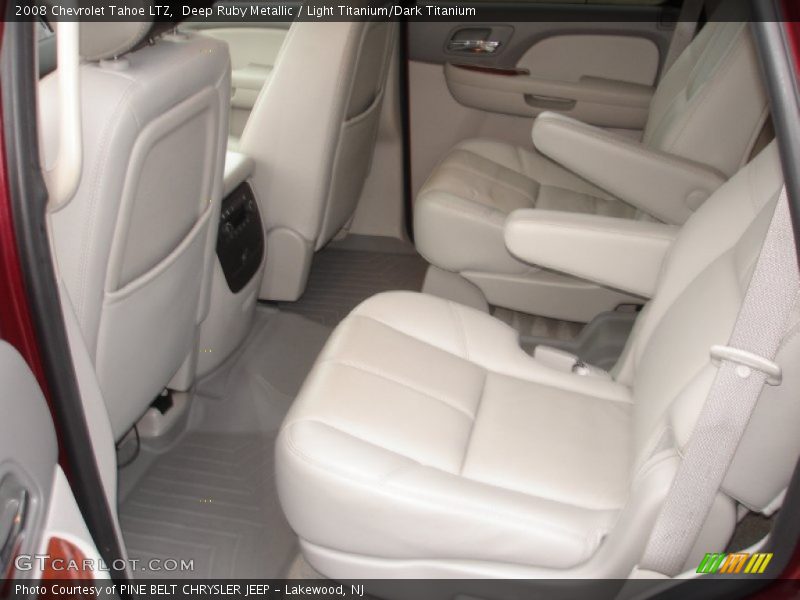 Deep Ruby Metallic / Light Titanium/Dark Titanium 2008 Chevrolet Tahoe LTZ