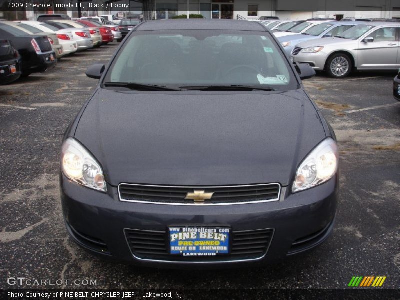 Black / Ebony 2009 Chevrolet Impala LT