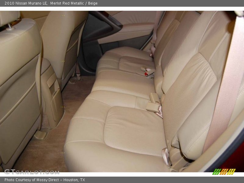 Merlot Red Metallic / Beige 2010 Nissan Murano LE