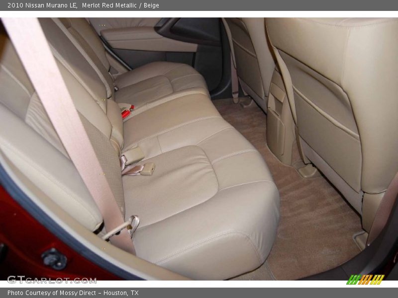 Merlot Red Metallic / Beige 2010 Nissan Murano LE