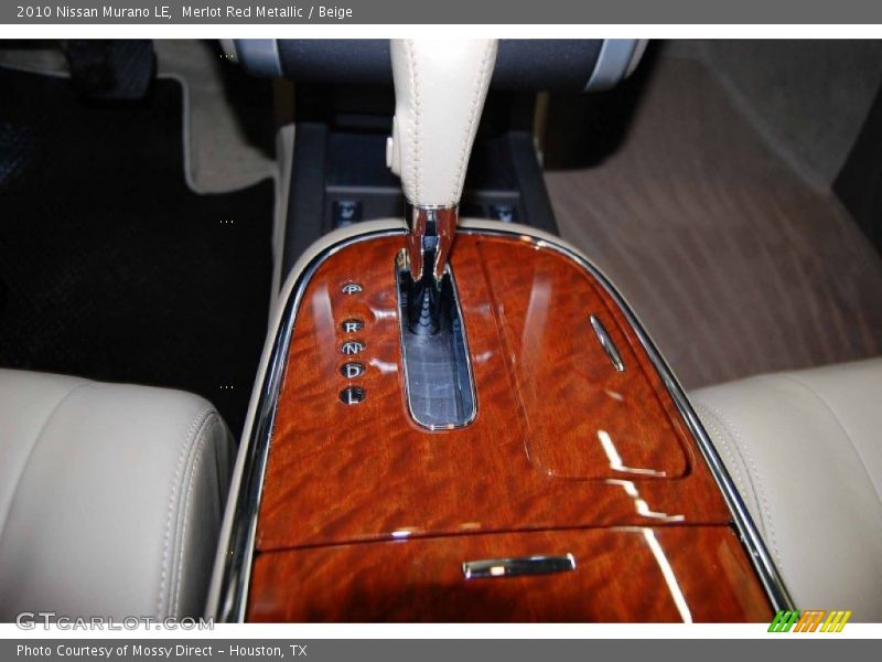 Merlot Red Metallic / Beige 2010 Nissan Murano LE