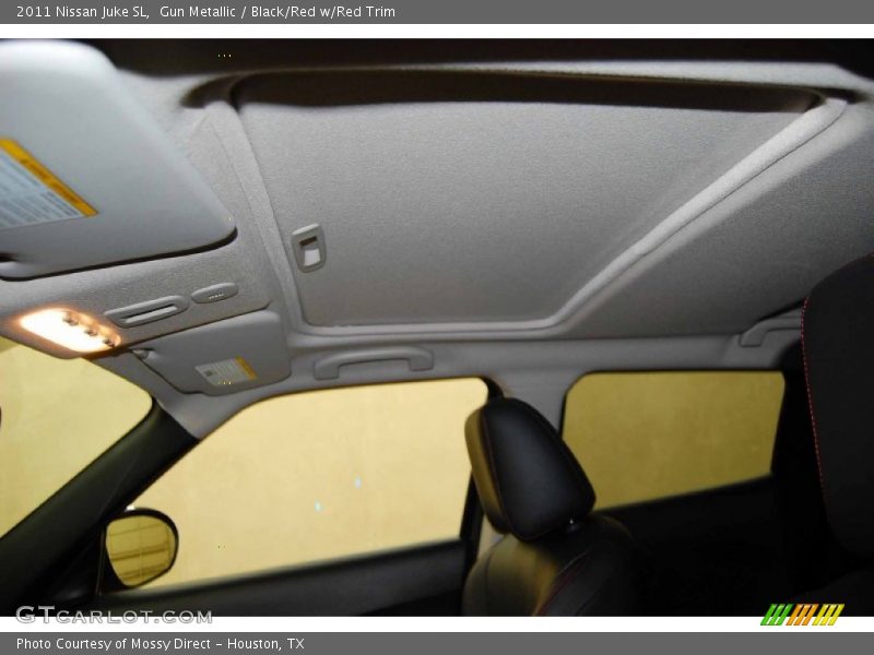 Gun Metallic / Black/Red w/Red Trim 2011 Nissan Juke SL