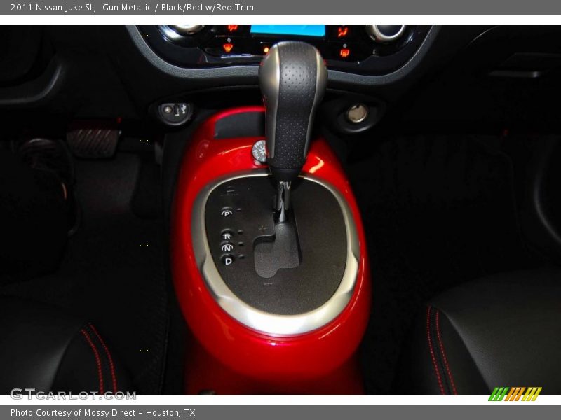 Gun Metallic / Black/Red w/Red Trim 2011 Nissan Juke SL