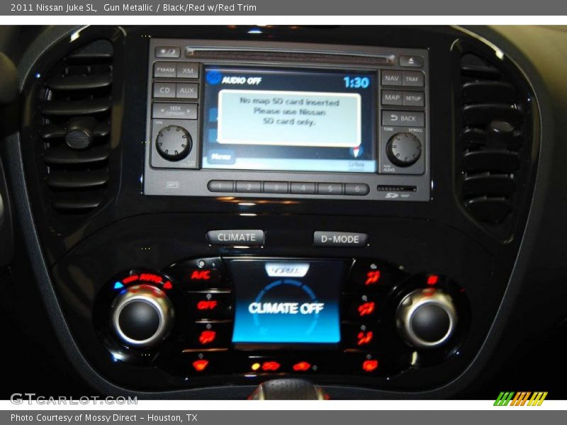 Gun Metallic / Black/Red w/Red Trim 2011 Nissan Juke SL