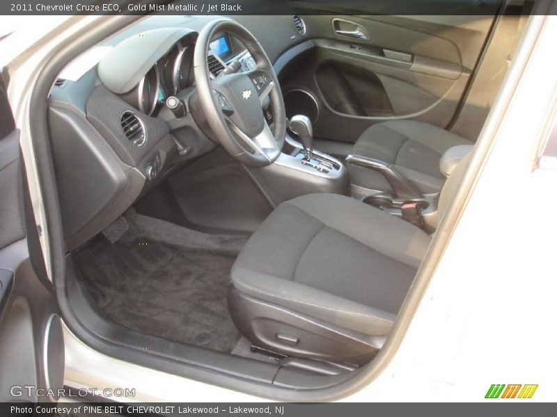 Gold Mist Metallic / Jet Black 2011 Chevrolet Cruze ECO