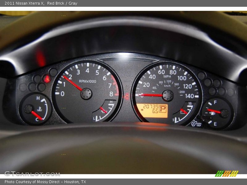 Red Brick / Gray 2011 Nissan Xterra X