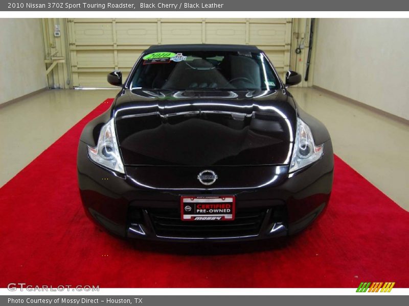 Black Cherry / Black Leather 2010 Nissan 370Z Sport Touring Roadster