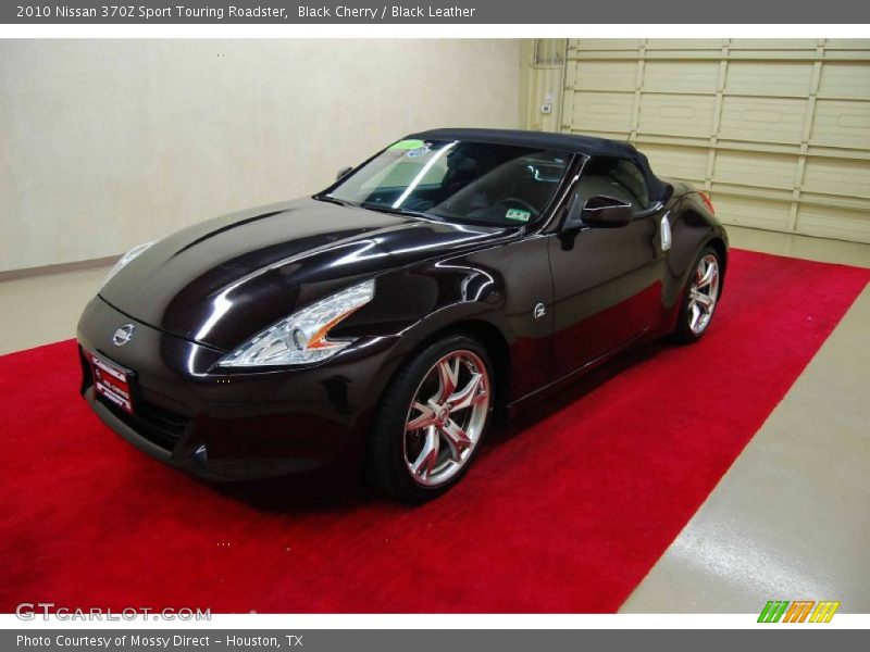 Black Cherry / Black Leather 2010 Nissan 370Z Sport Touring Roadster