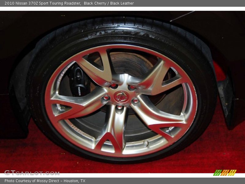 Black Cherry / Black Leather 2010 Nissan 370Z Sport Touring Roadster