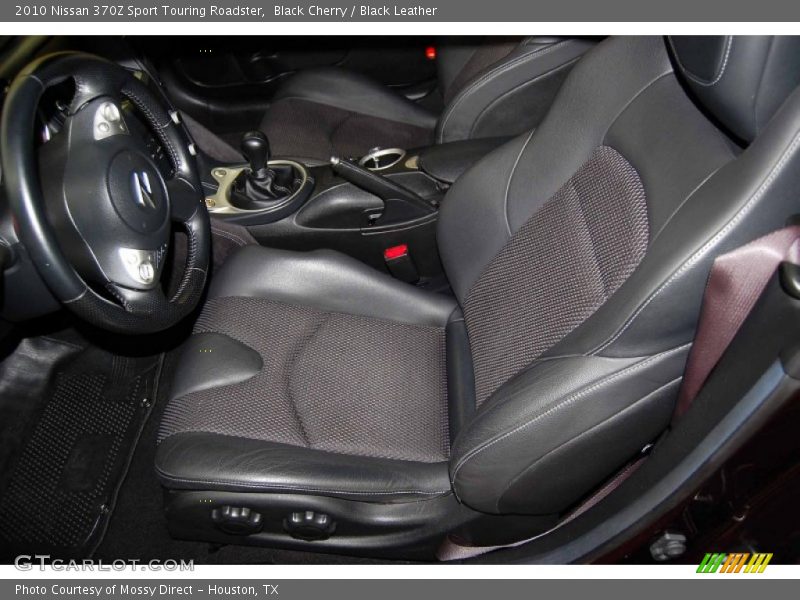 Black Cherry / Black Leather 2010 Nissan 370Z Sport Touring Roadster