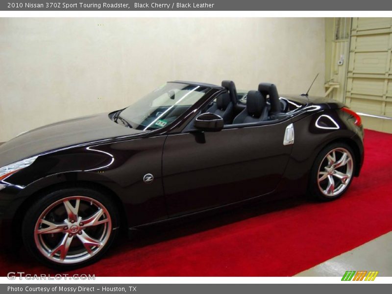 Black Cherry / Black Leather 2010 Nissan 370Z Sport Touring Roadster
