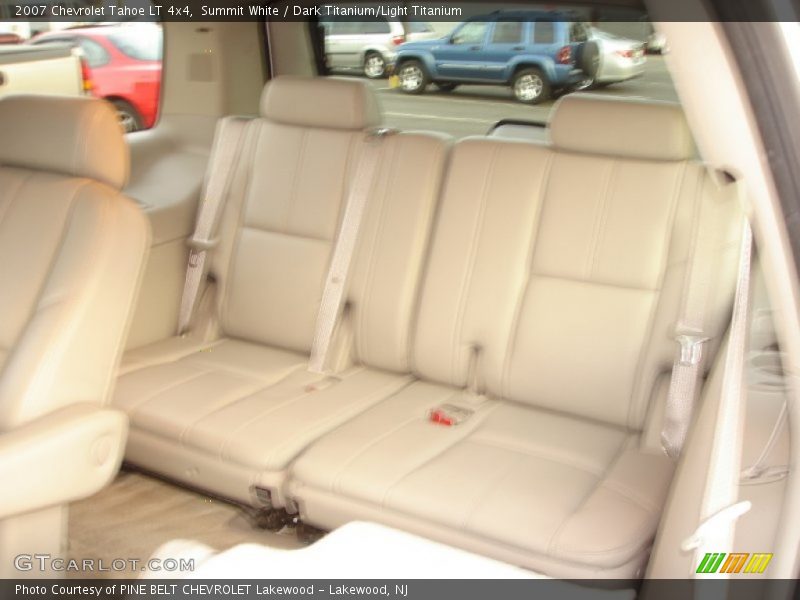 Summit White / Dark Titanium/Light Titanium 2007 Chevrolet Tahoe LT 4x4