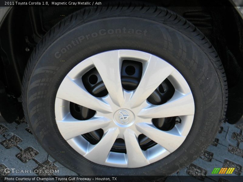 Magnetic Gray Metallic / Ash 2011 Toyota Corolla 1.8