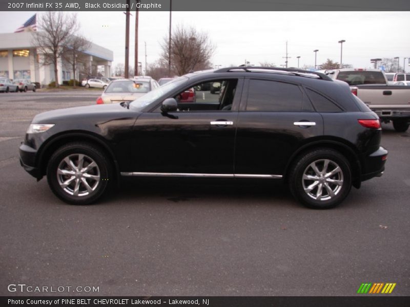 Black Obsidian / Graphite 2007 Infiniti FX 35 AWD