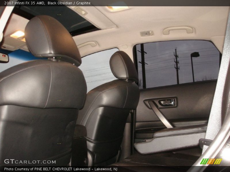 Black Obsidian / Graphite 2007 Infiniti FX 35 AWD