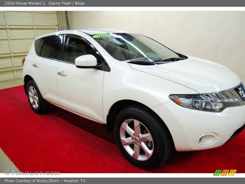 Glacier Pearl / Beige 2009 Nissan Murano S