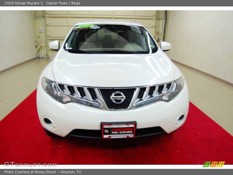 Glacier Pearl / Beige 2009 Nissan Murano S