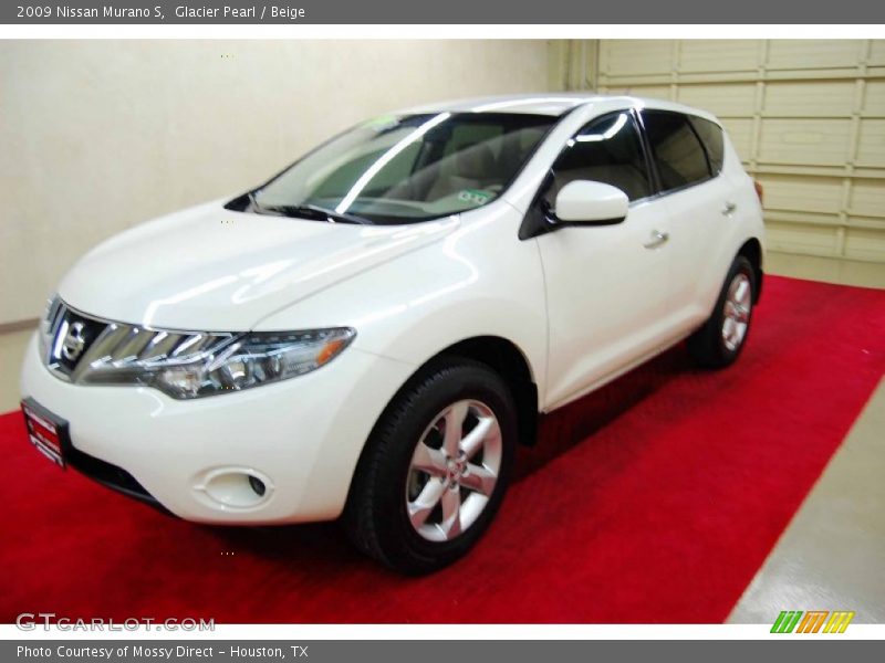 Glacier Pearl / Beige 2009 Nissan Murano S