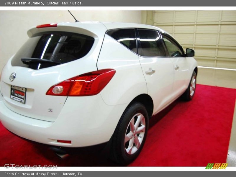 Glacier Pearl / Beige 2009 Nissan Murano S