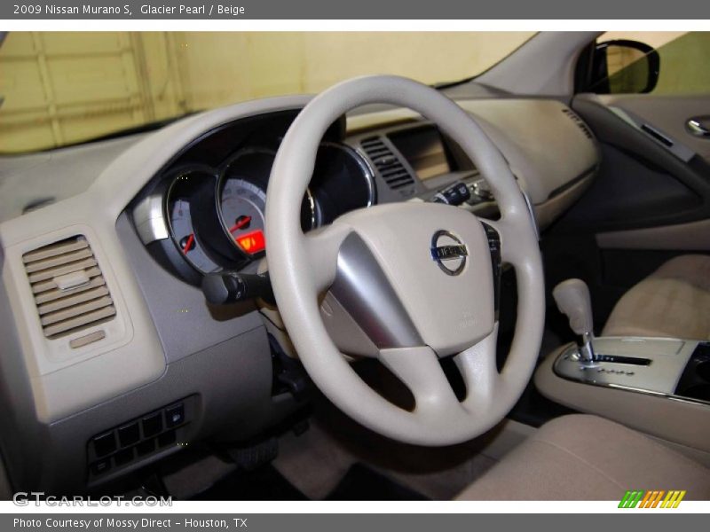 Glacier Pearl / Beige 2009 Nissan Murano S
