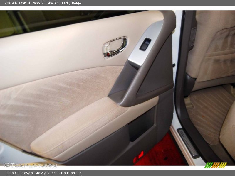 Glacier Pearl / Beige 2009 Nissan Murano S