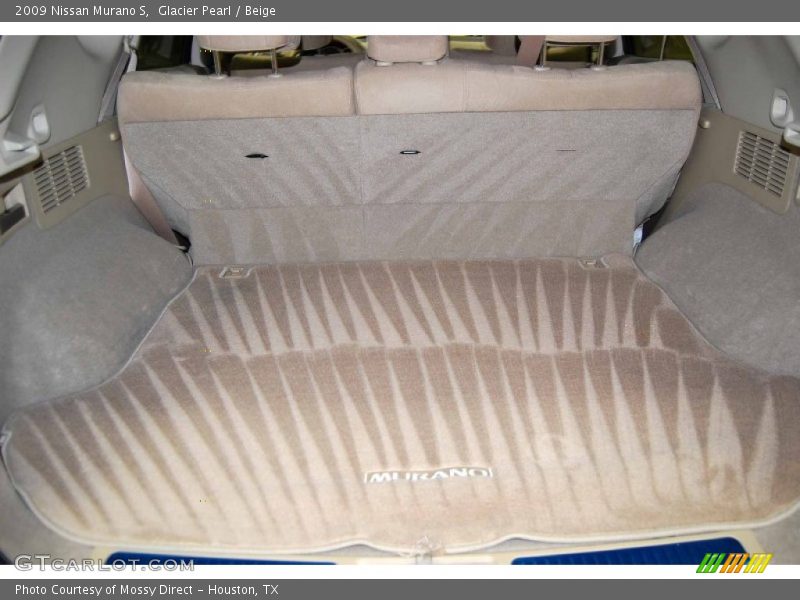 Glacier Pearl / Beige 2009 Nissan Murano S