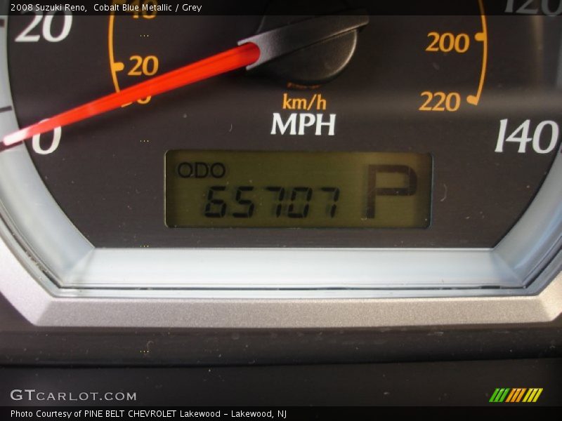 Cobalt Blue Metallic / Grey 2008 Suzuki Reno