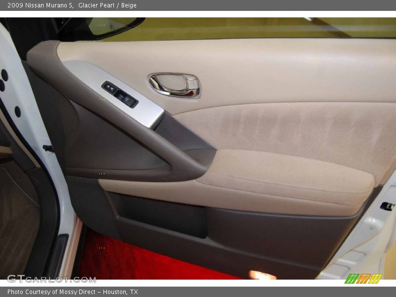 Glacier Pearl / Beige 2009 Nissan Murano S