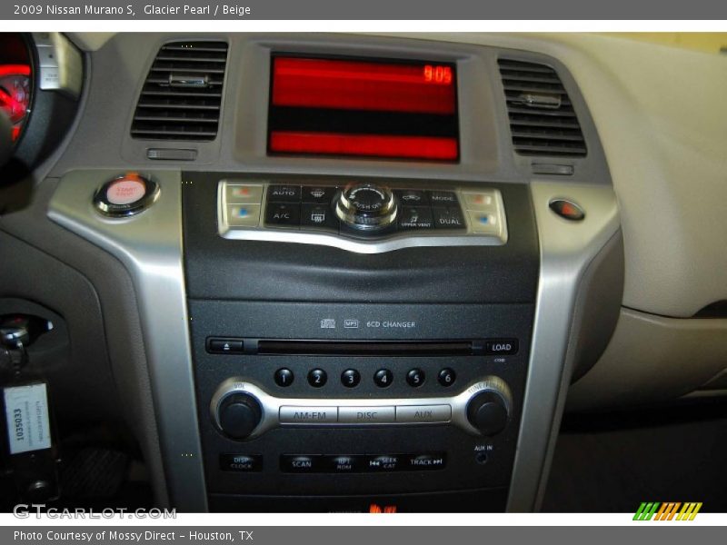 Glacier Pearl / Beige 2009 Nissan Murano S