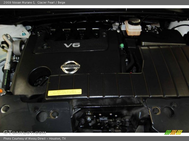 Glacier Pearl / Beige 2009 Nissan Murano S