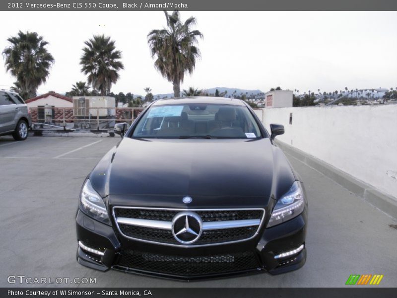 Black / Almond/Mocha 2012 Mercedes-Benz CLS 550 Coupe