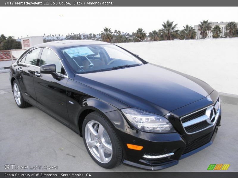 Black / Almond/Mocha 2012 Mercedes-Benz CLS 550 Coupe