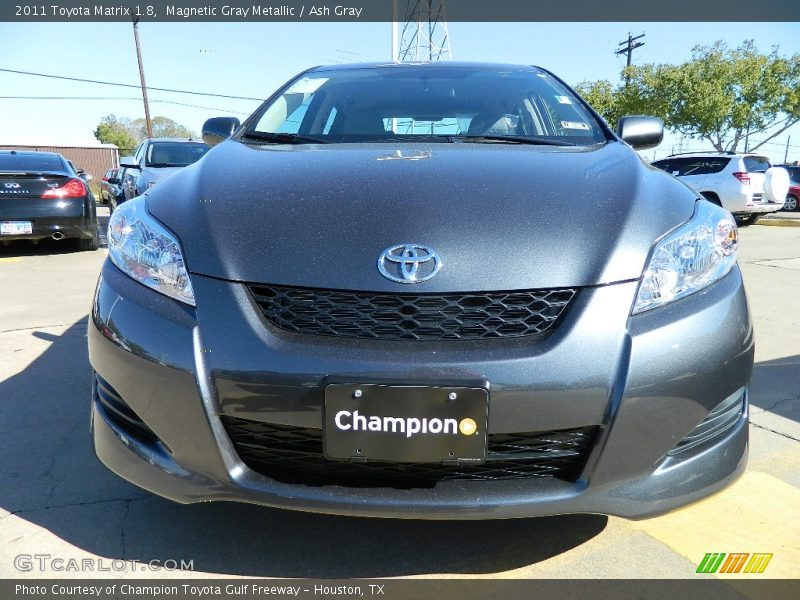 Magnetic Gray Metallic / Ash Gray 2011 Toyota Matrix 1.8