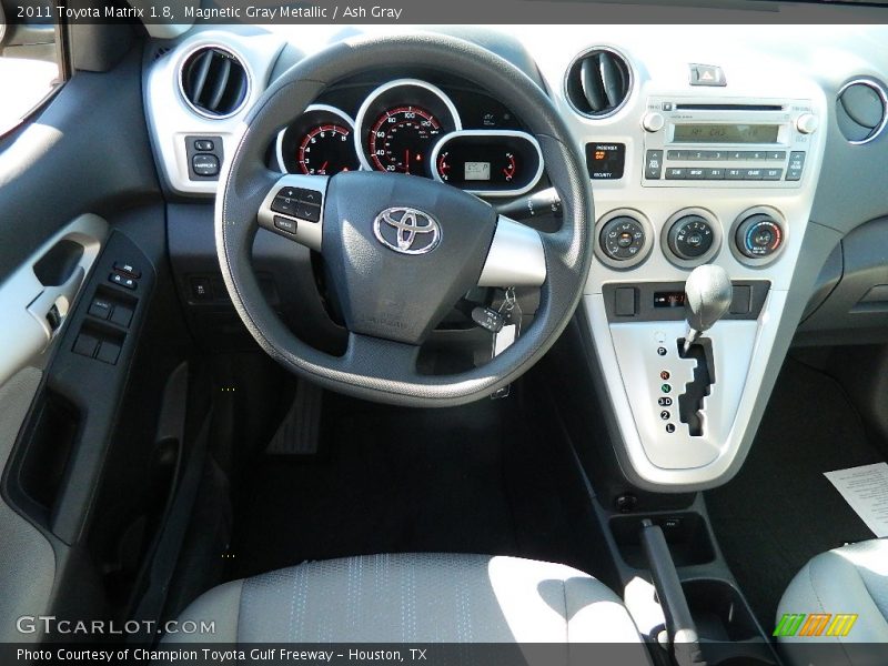 Magnetic Gray Metallic / Ash Gray 2011 Toyota Matrix 1.8