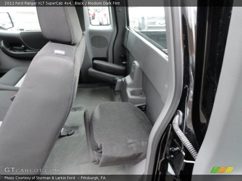 Black / Medium Dark Flint 2011 Ford Ranger XLT SuperCab 4x4