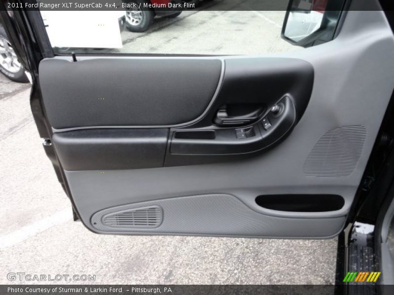 Black / Medium Dark Flint 2011 Ford Ranger XLT SuperCab 4x4