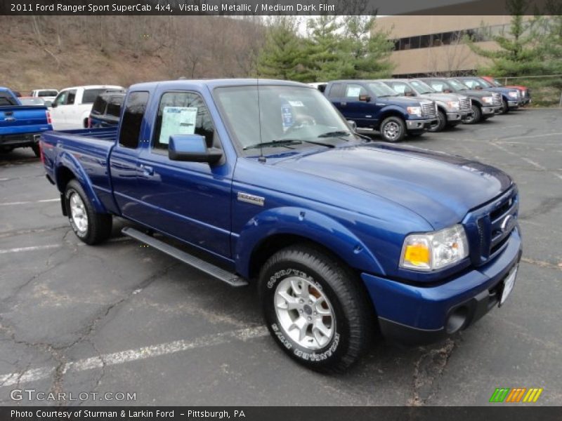 Front 3/4 View of 2011 Ranger Sport SuperCab 4x4