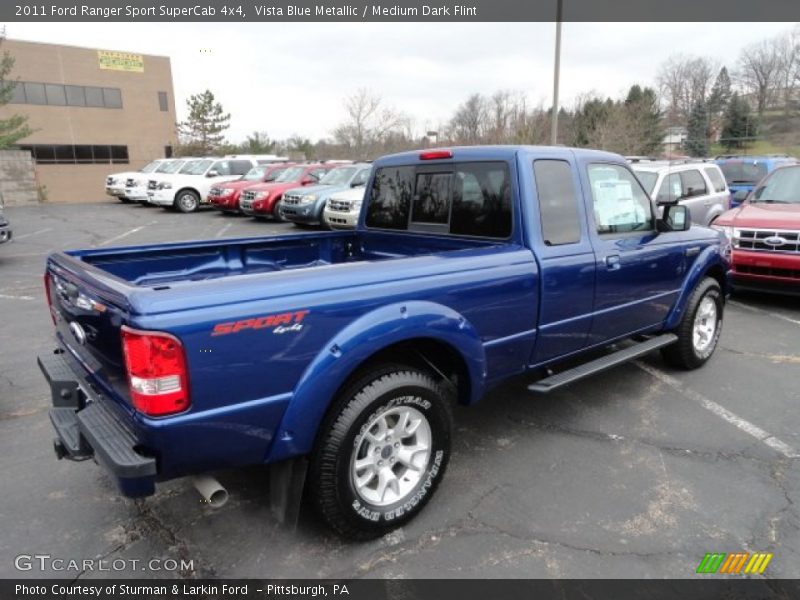  2011 Ranger Sport SuperCab 4x4 Vista Blue Metallic