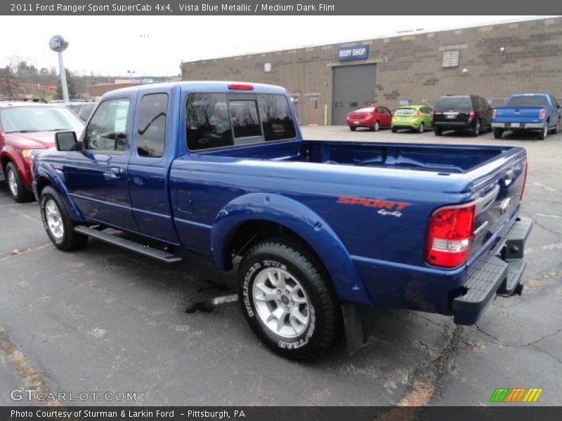  2011 Ranger Sport SuperCab 4x4 Vista Blue Metallic